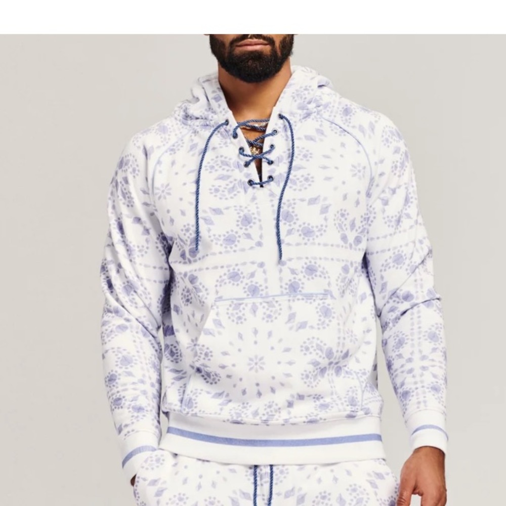 Ser.o.ya Foster Hoodie Bandana print
